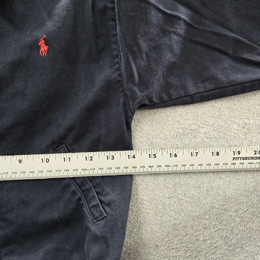 Ralph Lauren Toddler Jacket 3T Navy Blue Embroidered Bi Swing Bomber